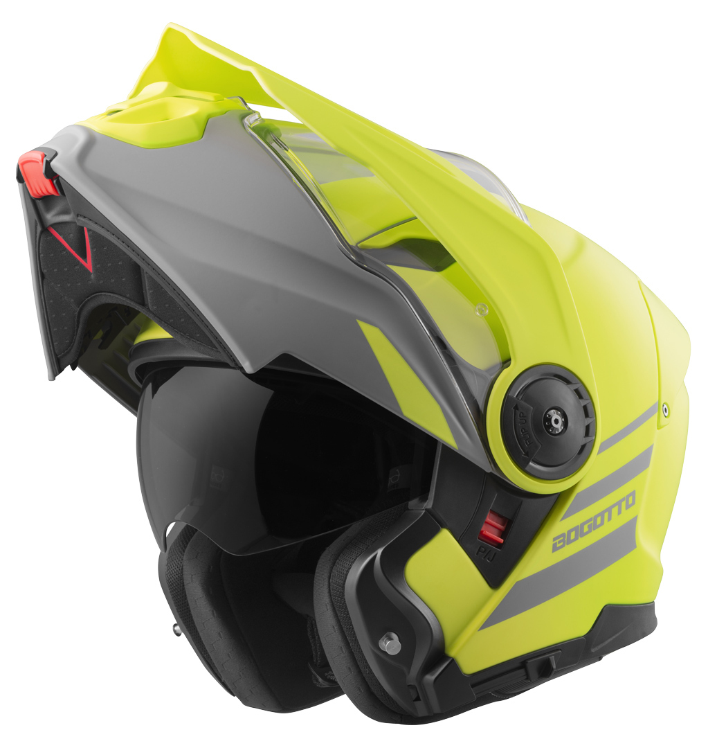 Bogotto FG-102 Duo Fiberglas Klapphelm - Bild 11 von 41