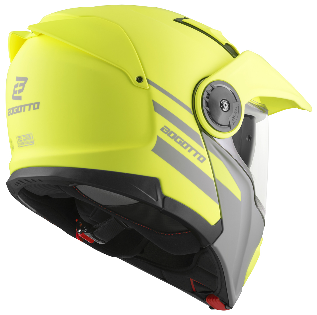 Bogotto FG-102 Duo Fiberglas Klapphelm - Bild 13 von 41
