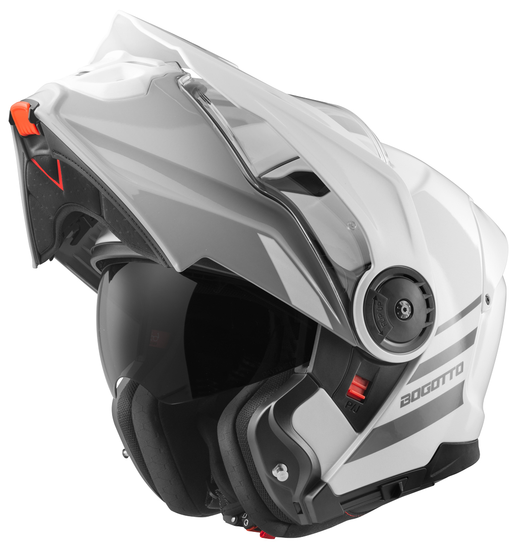 Bogotto FG-102 Duo Fiberglas Klapphelm - Bild 3 von 41