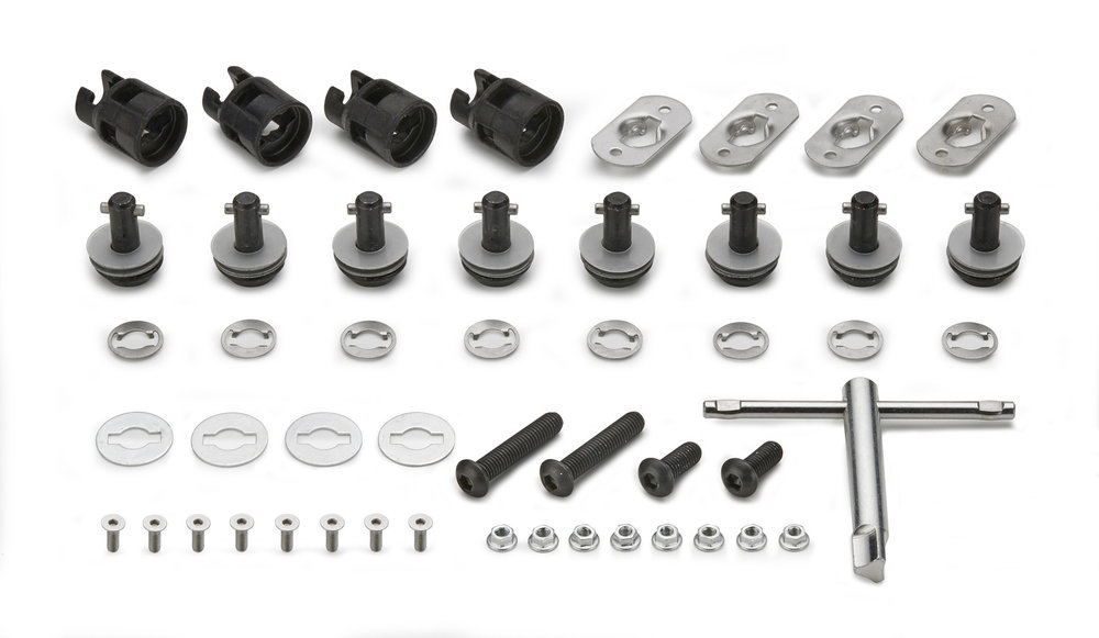 Kit di conversione del portapacchi laterale GIVI in supporto per valigie laterali rapid fitting, per Yamaha Tracer 700 (20-21) Kit di conversione portavaligie laterali