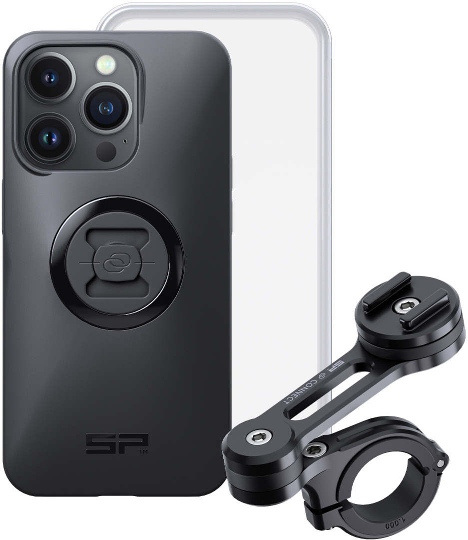 Image of SP Connect Moto Bundle Iphone 14 Pro Supporto per smartphone, nero