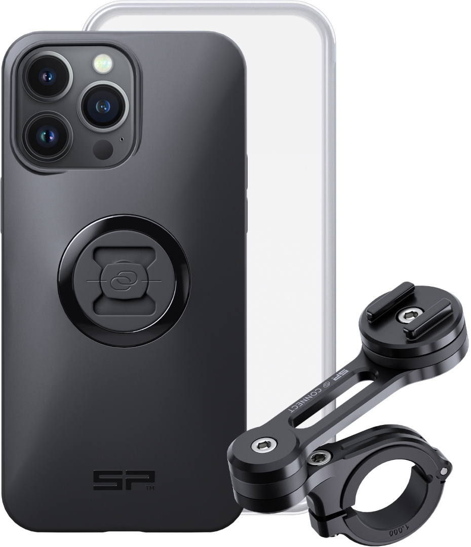 Image of SP Connect Moto Bundle Iphone 14 Pro Max Supporto per smartphone, nero