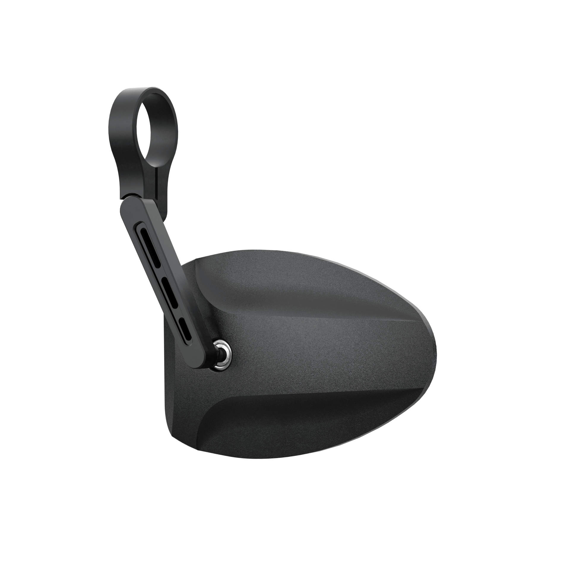 HIGHSIDER FERRARA 2 miroir d’extrémité de guidon, court, noir