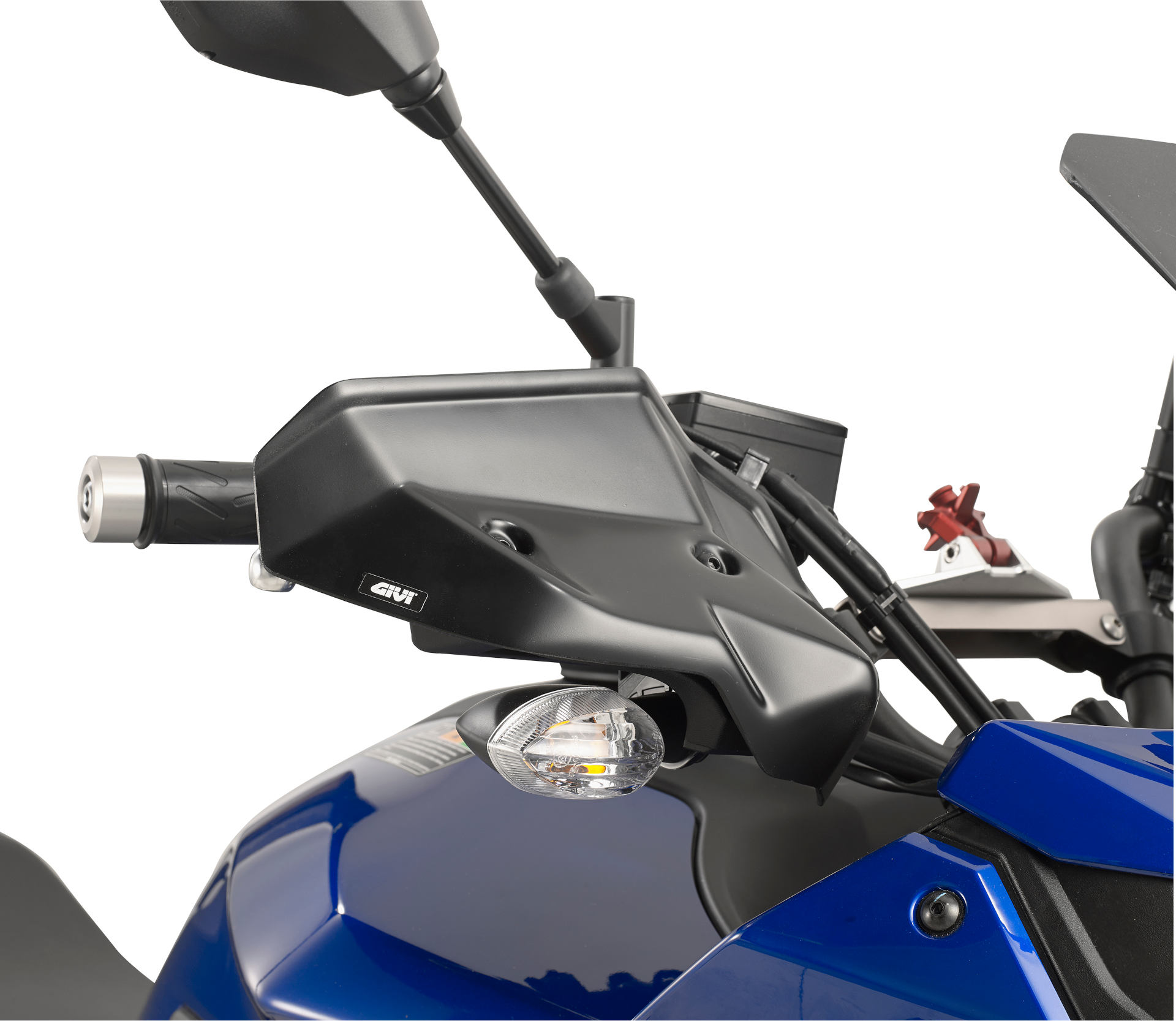 Déflecteur de vent GIVI Plexiglas pour le protège-main d’origine pour Yamaha MT-07 Tracer (16-19)