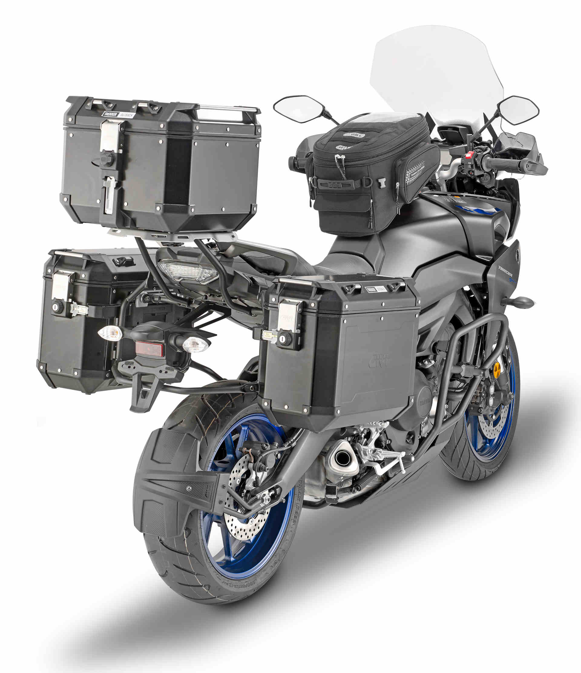 Givi Tubular Steel Side Case Carrier For Trekker Outback Monokey Cam-Side, F. Yamaha Tracer 900 /Gt (18-20)