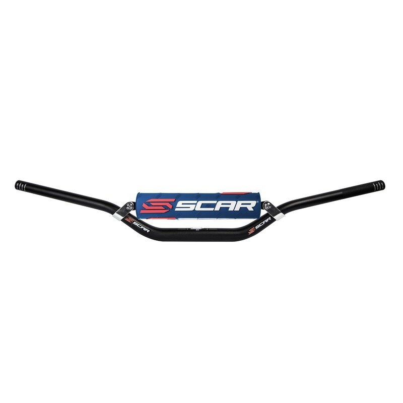 SCAR Medium Handlebar Medium Black/Dark Blue Pad