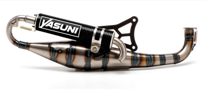Yasuni Carrera 16/07 Auspuff Aluminium Für Minarelli Liegend - Straßenzugelassen