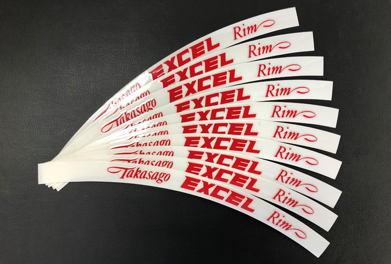 HAAN Wheels Naklejki na obręcze programu Excel