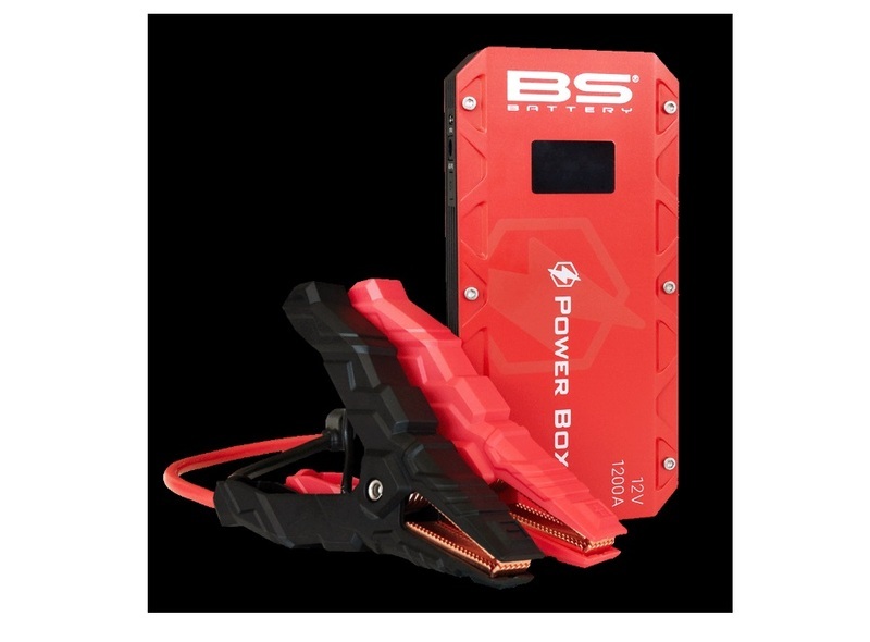 BS Battery PB-02 Power Box Akku-Booster mit USB-Ladegerät