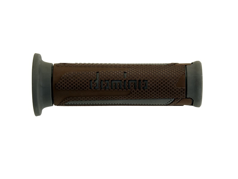 Domino Unisex Brown A350 Turismo Grips No Waffle - Grey
