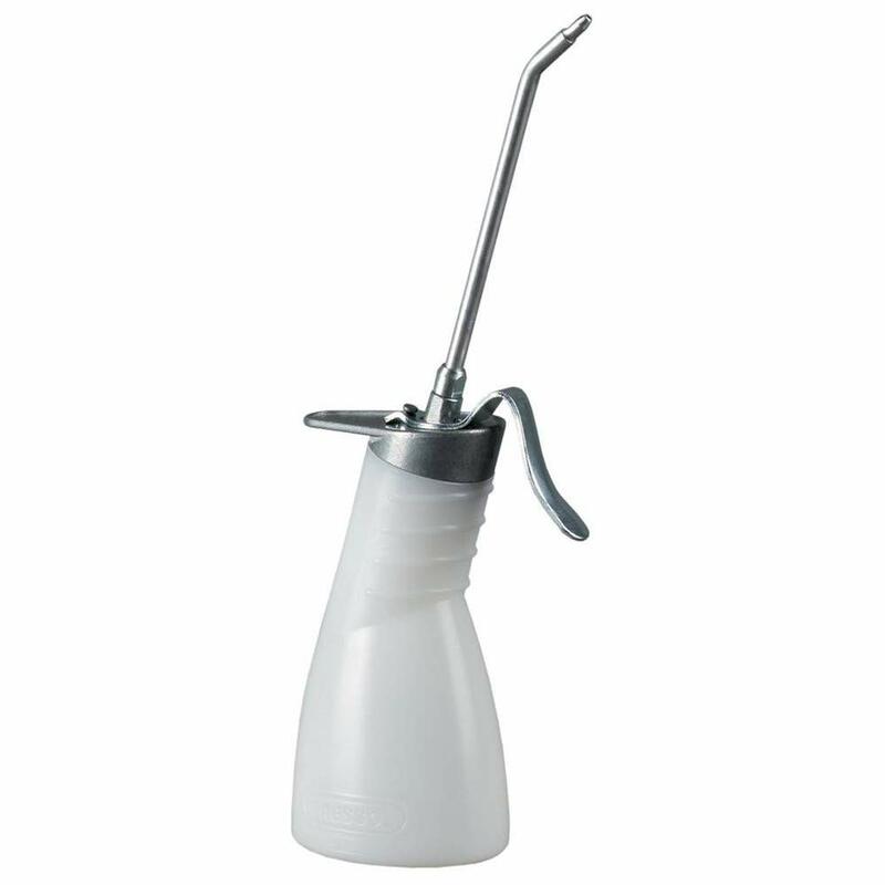 PRESSOL Burette d'huile plastique 200ml, blanc
