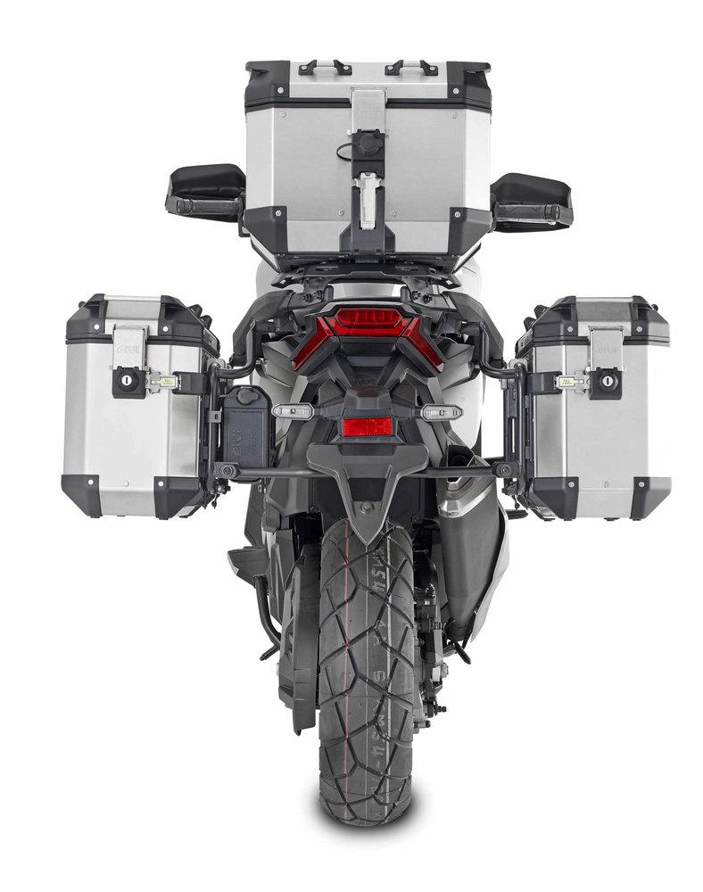 GIVI Side Case Carrier PL ONE-FIT MONOKEY®CAM voor Honda X-Adv 750 (2021) Zijbagagedrager