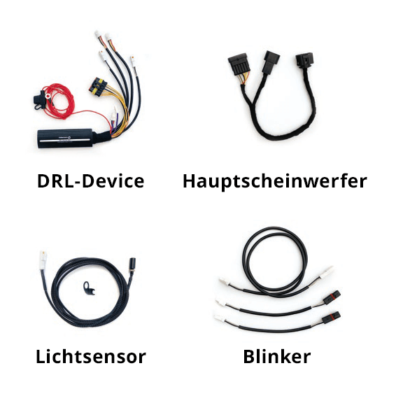 克勒曼机械组 i - BMW R 1250 GS 18-23 - 卤素灯，戴龙® i（带转向信号灯）