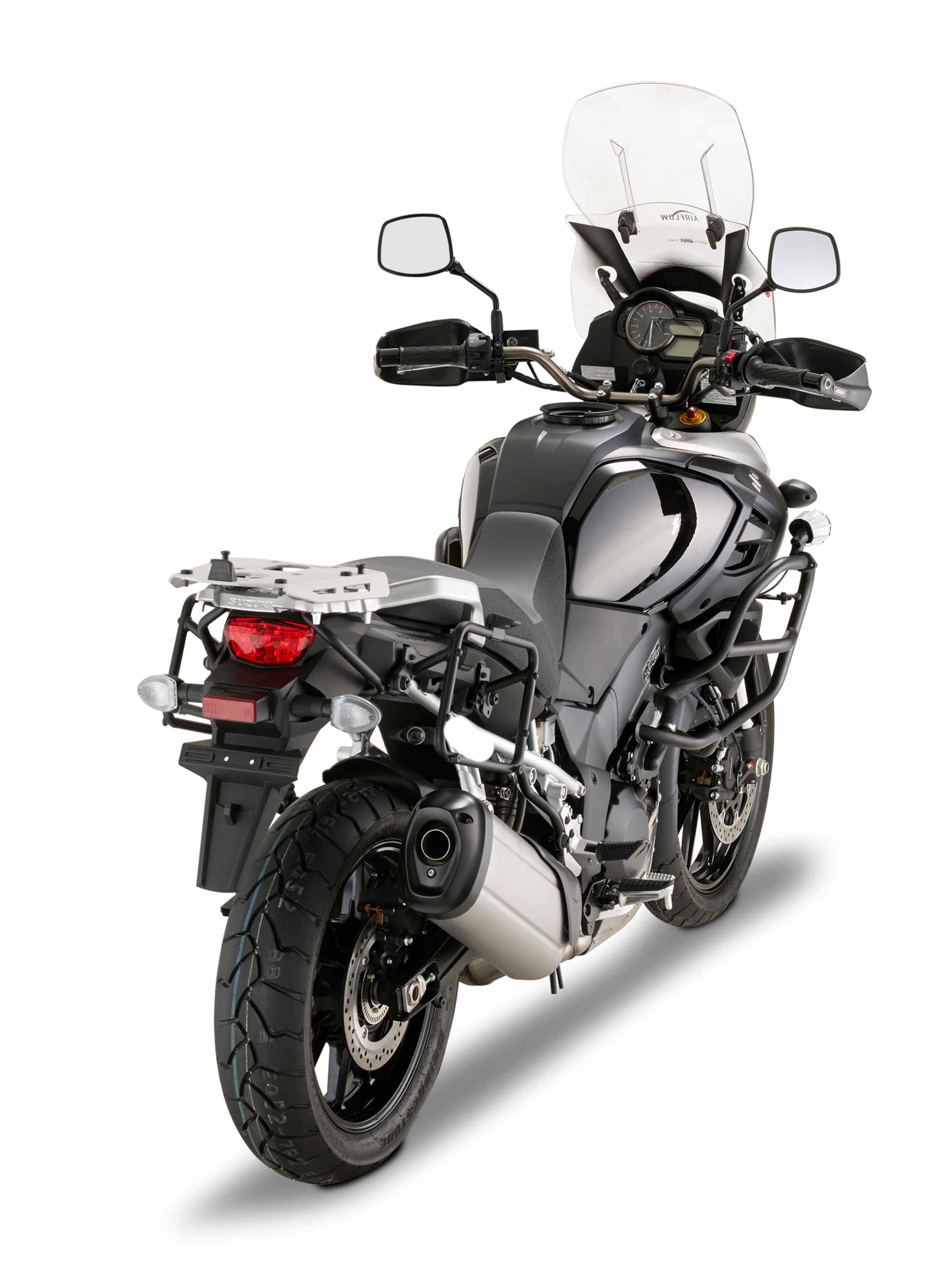 Givi Unisex Side Case Carrier Detachable For Monokey Case For Suzuki Dl 1000 V-Current (14-19)