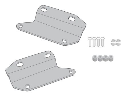 Givi Unisex Mounting Kit