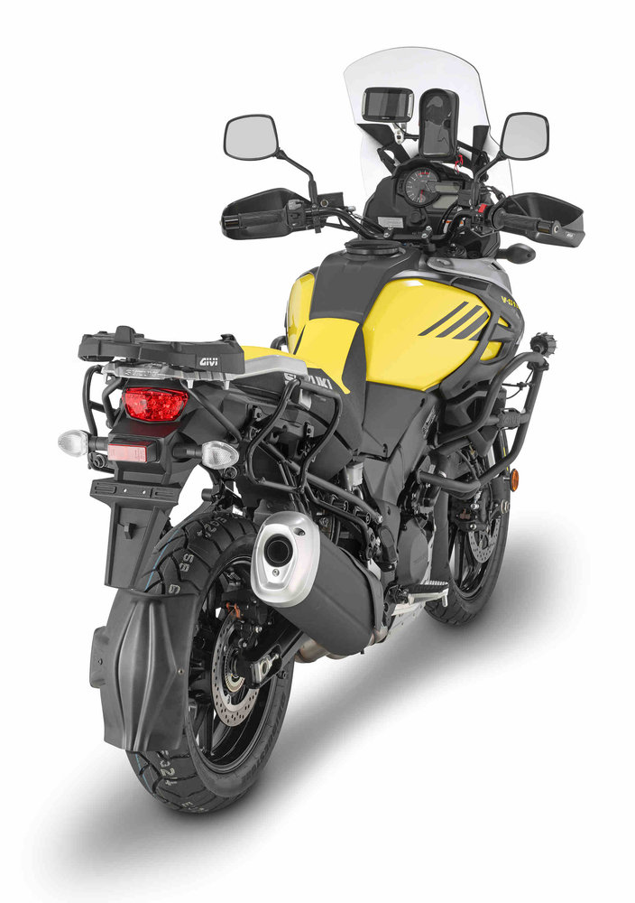 GIVI 侧箱托架可拆卸，适用于铃木 DL 1000 V 电流的单键侧壳 （17-19）