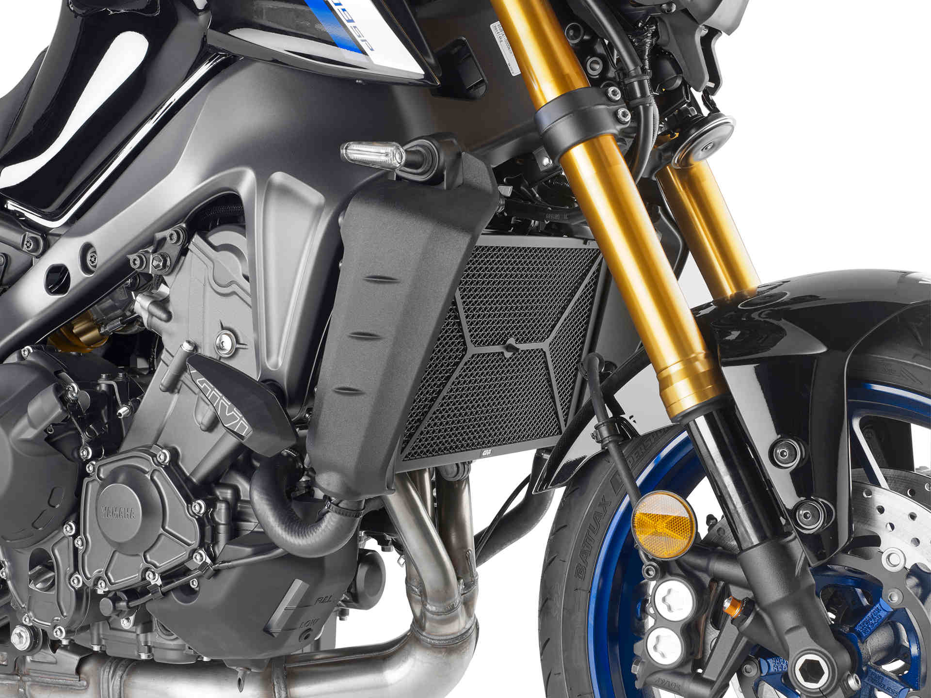 Protection GIVI pour radiateurs à eau et à huile en acier inoxydable, noir, pour différents types de radiateurs à eau et à huile. Modèles Yamaha (voir ci-dessous)