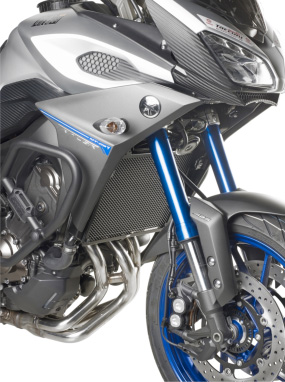 Protection GIVI pour radiateurs à eau et à huile en acier inoxydable, noir pour les modèles Yamaha (voir description)