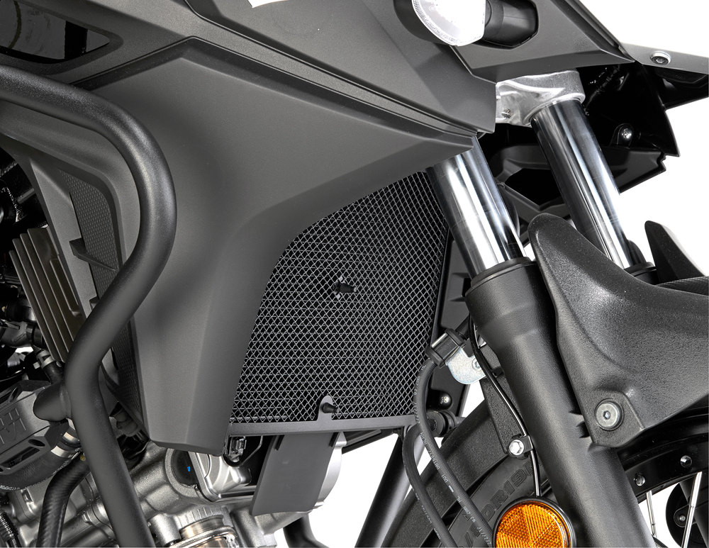 GIVI Schutz für Wasser- und Ölradiatoren aus Edelstahl schwarz für Suzuki DL 650 V-Strom (17-21)