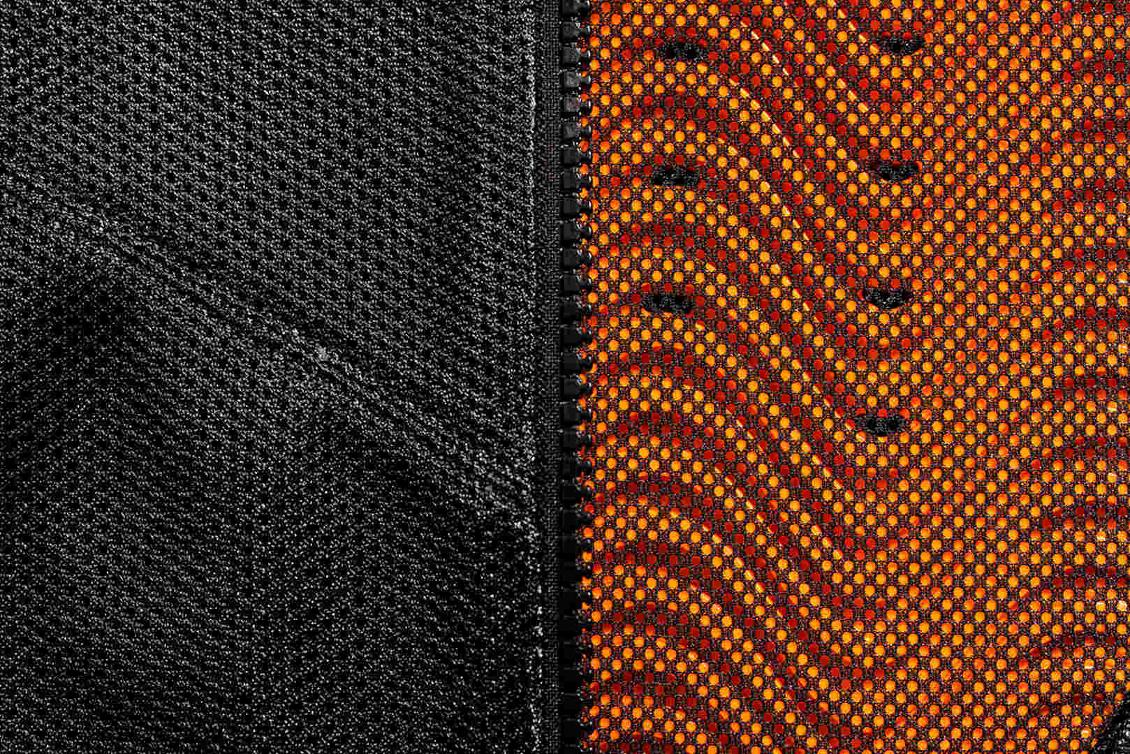 Side view of Icon Mesh AF 2023 Motorcycle Textile Jacket, black, Size S for Men