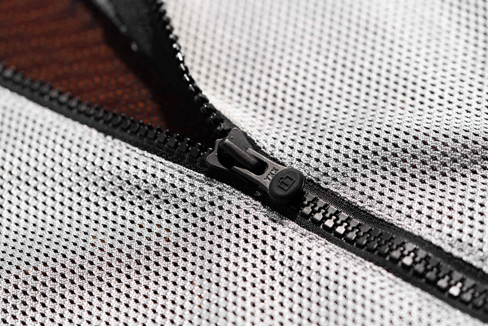 Side view of Icon Mesh AF 2023 Motorcycle Textile Jacket, grey-yellow, Size S for Men