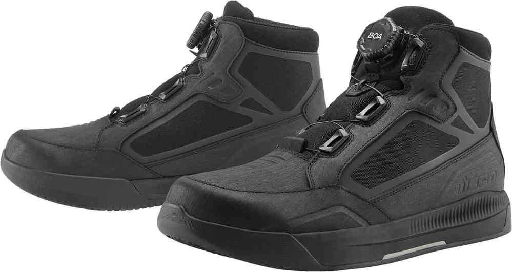 Icon Patrol 3 WP Botas de moto impermeables