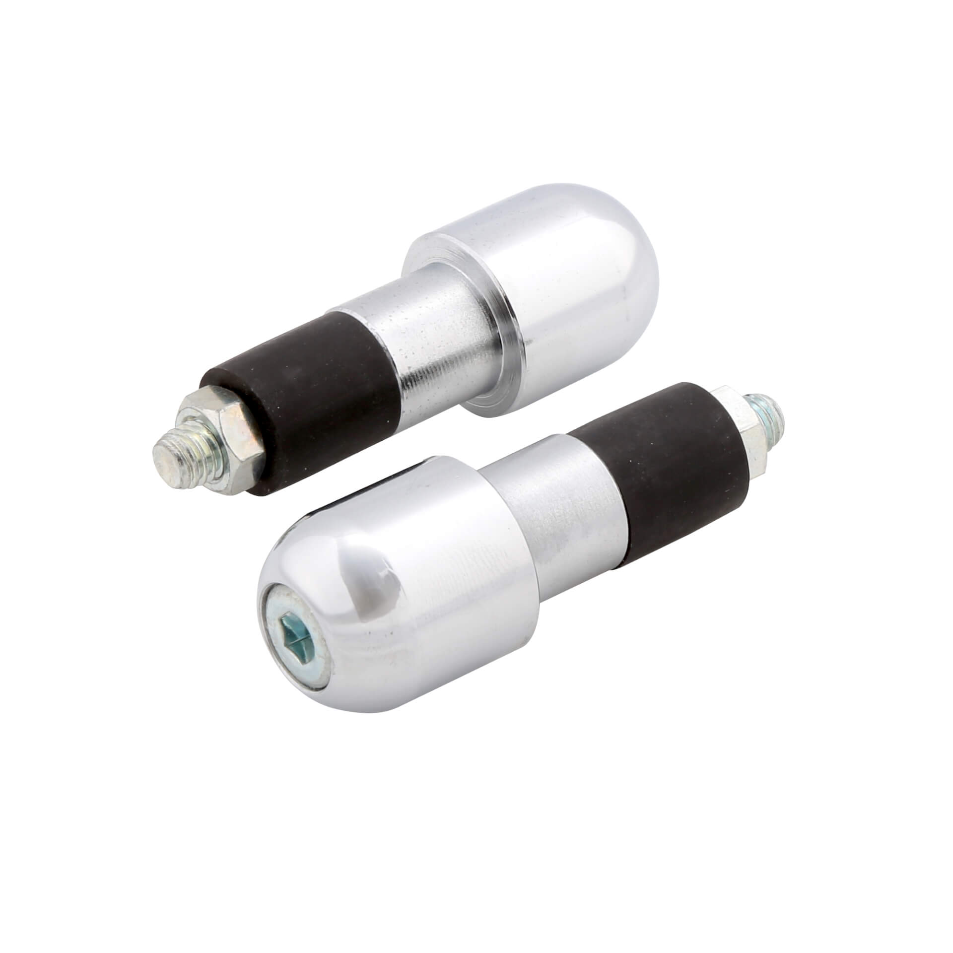 SHIN YO Poids du guidon, acier chromé, argent