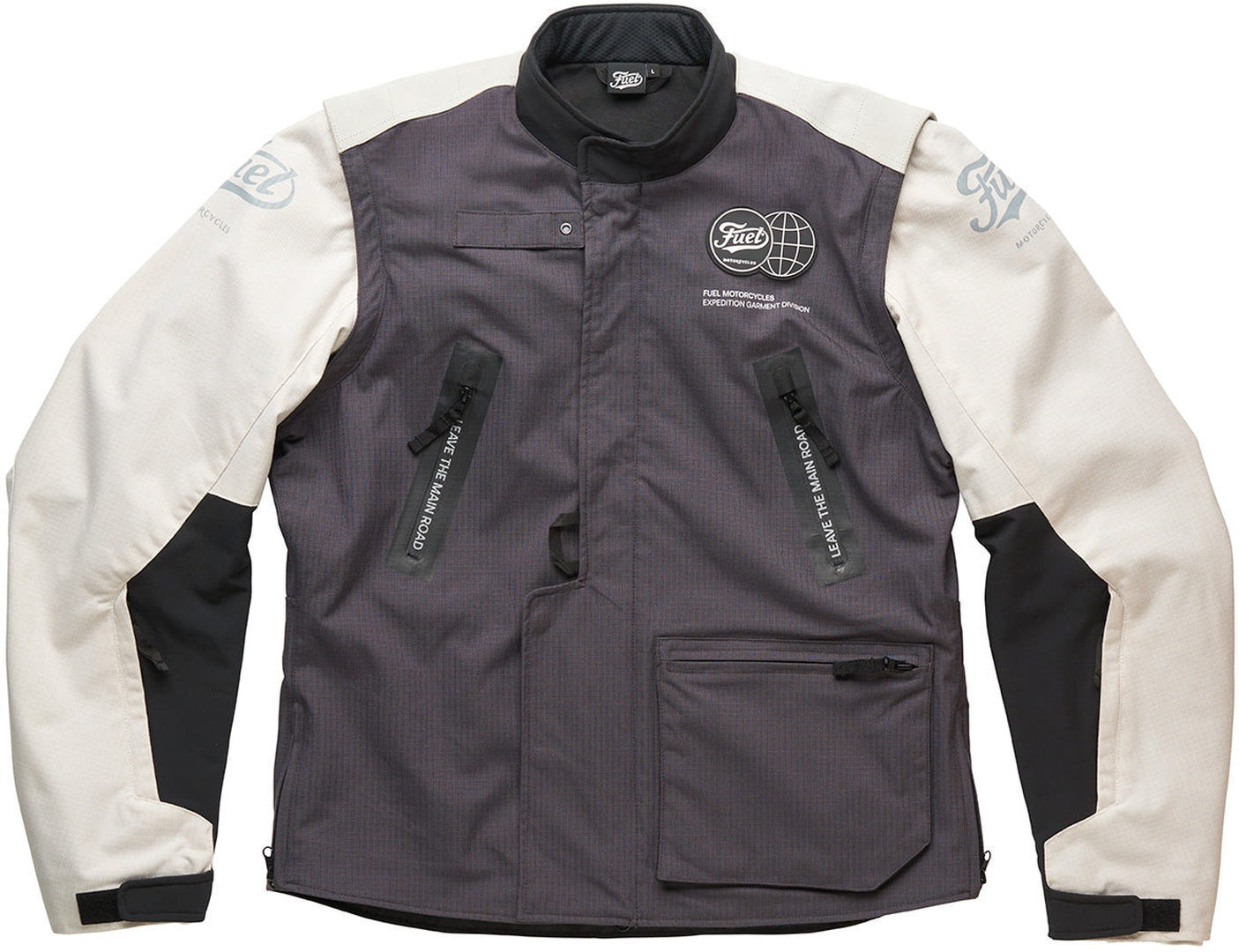 Fuel Endurage Veste de motocross, gris, taille 3XL pour Hommes