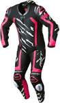 RST Pro Series Evo coixí de seguretat negre/rosa Vestit de pell de moto d'una sola peça