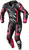Preview image for RST Pro Series Evo black/pink Airbag One Piece Motorcycle Leather Suit