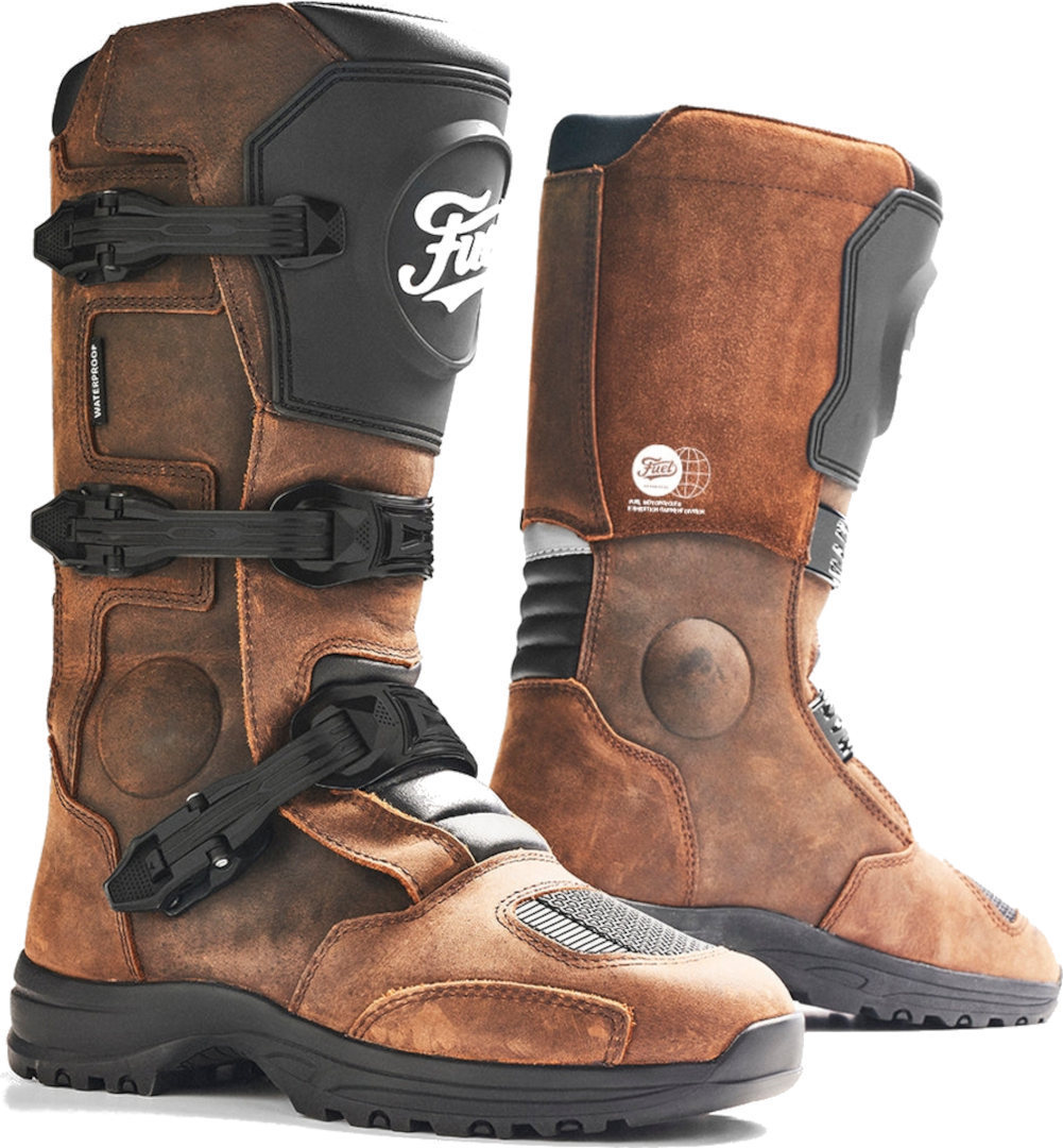 Fuel Rally Raid Bottes de moto étanches