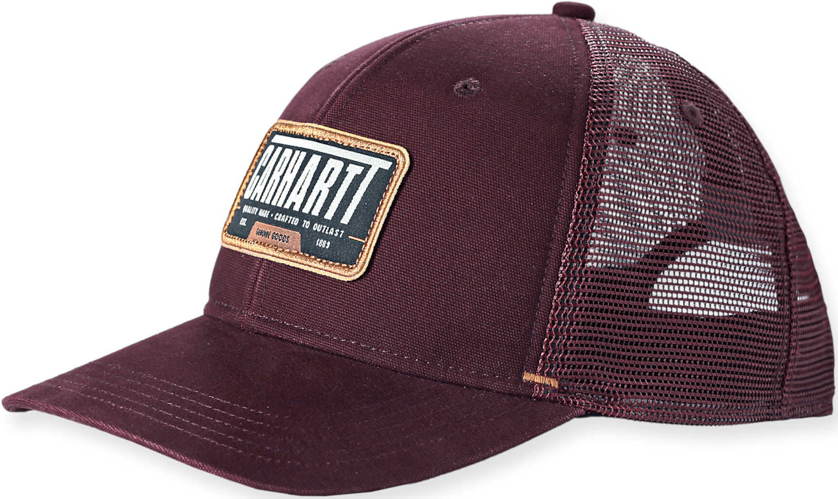 Carhartt Canvas Mesh Graphic Casquette, rouge