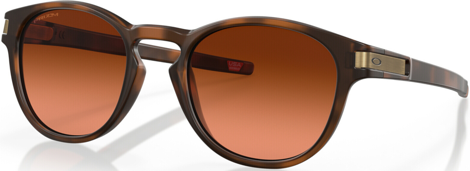 Oakley Latch Tortoise Prizm Sunglasses, brown for Men-image-576636446