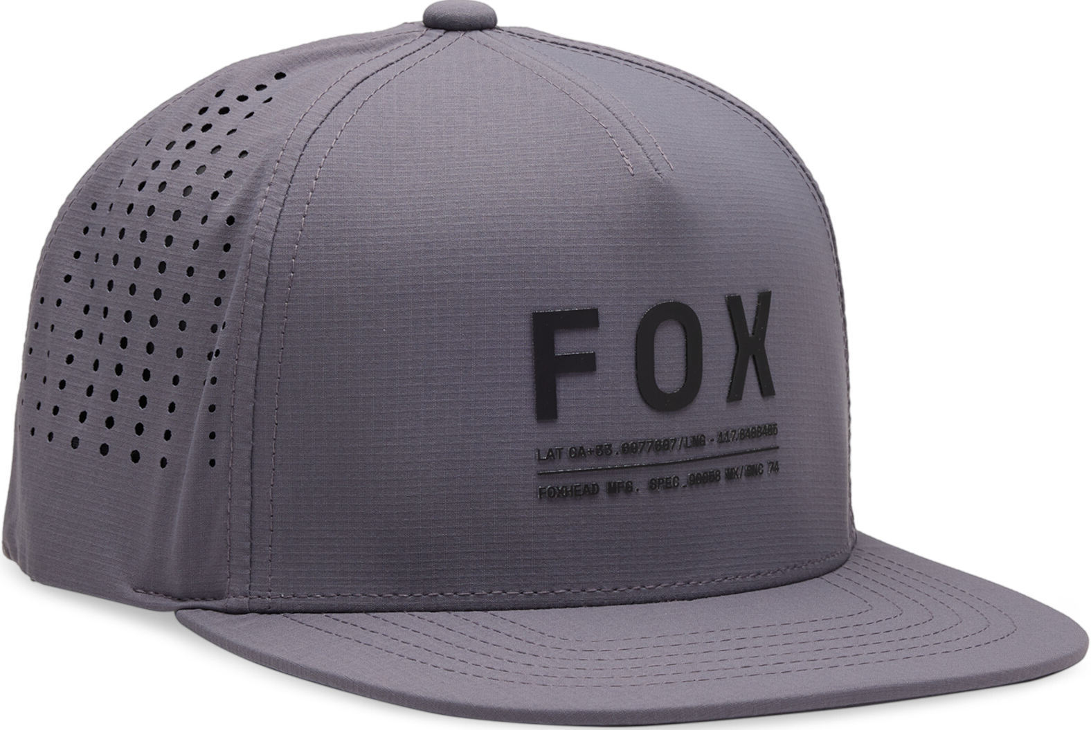 FOX Non Stop Tech Snapback Cap, grey for Men