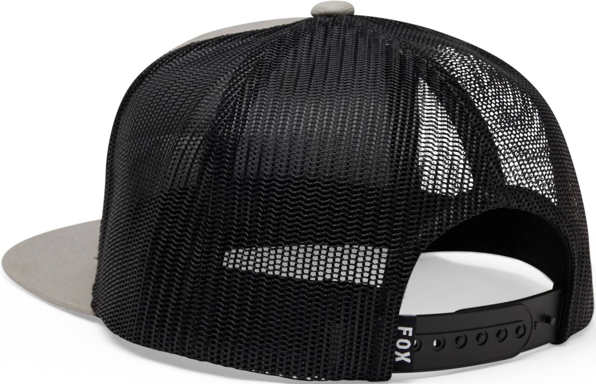 Side view of FOX Absolute Mesh Youth Snapback Cap, beige