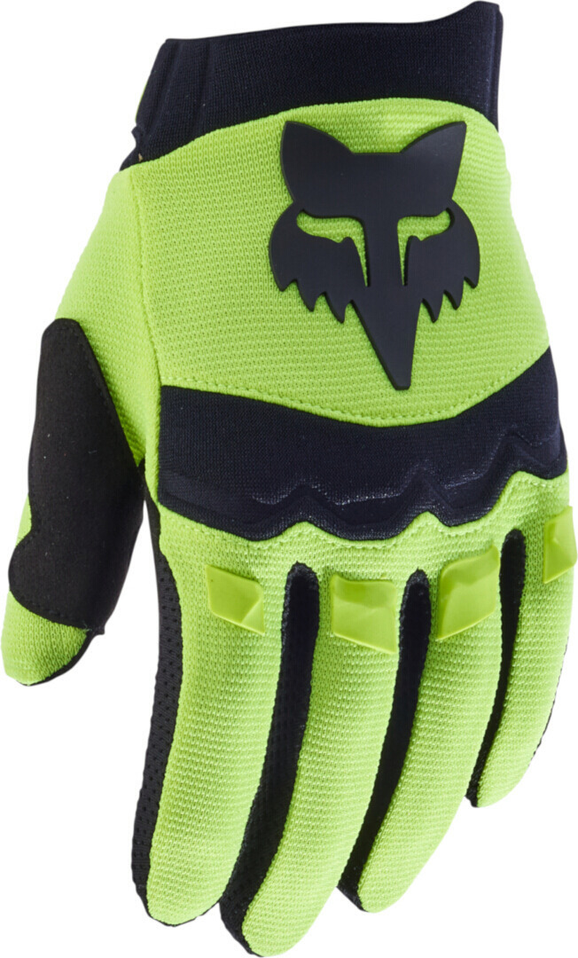 Fox Unisex Yellow Dirtpaw 2023 Youth Motocross Gloves, Size M