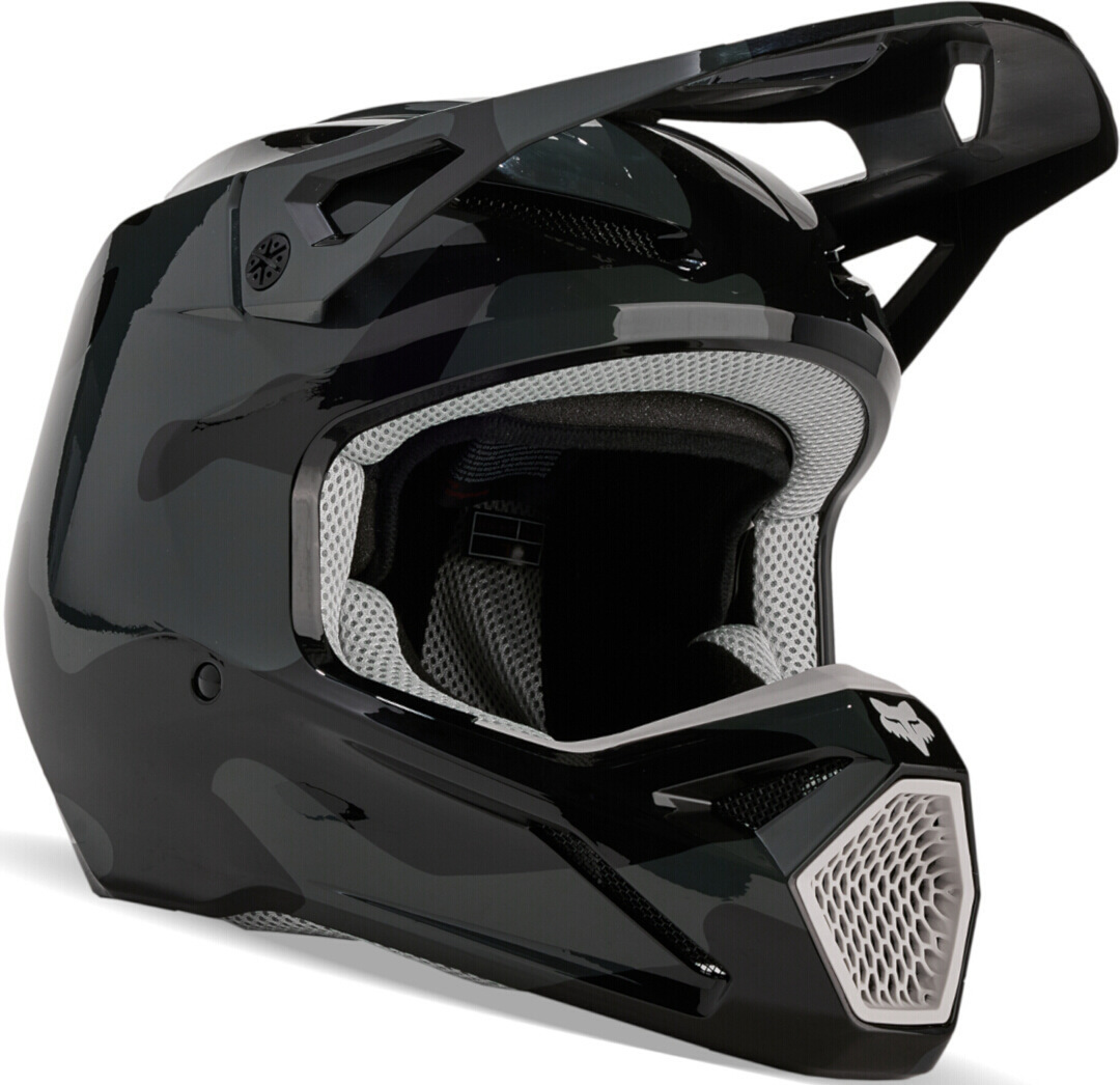 FOX V1 Bnkr MIPS 2023 ユースモトクロスヘルメット - ベストプライス