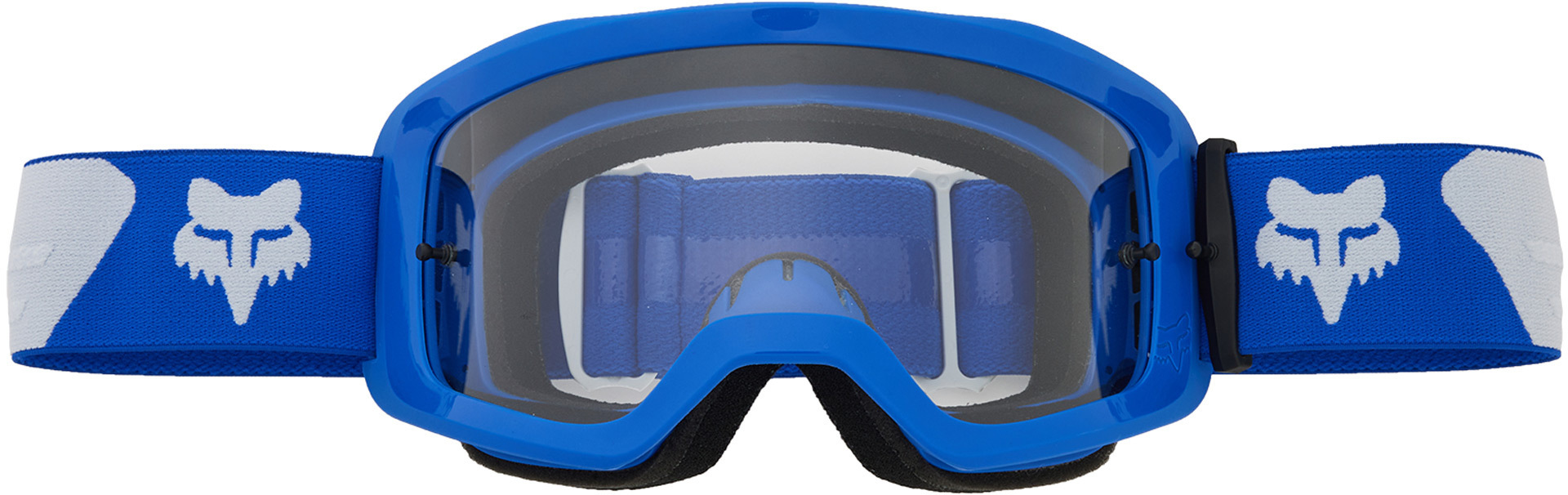 FOX Main Core Lunettes de motocross, blanc-bleu