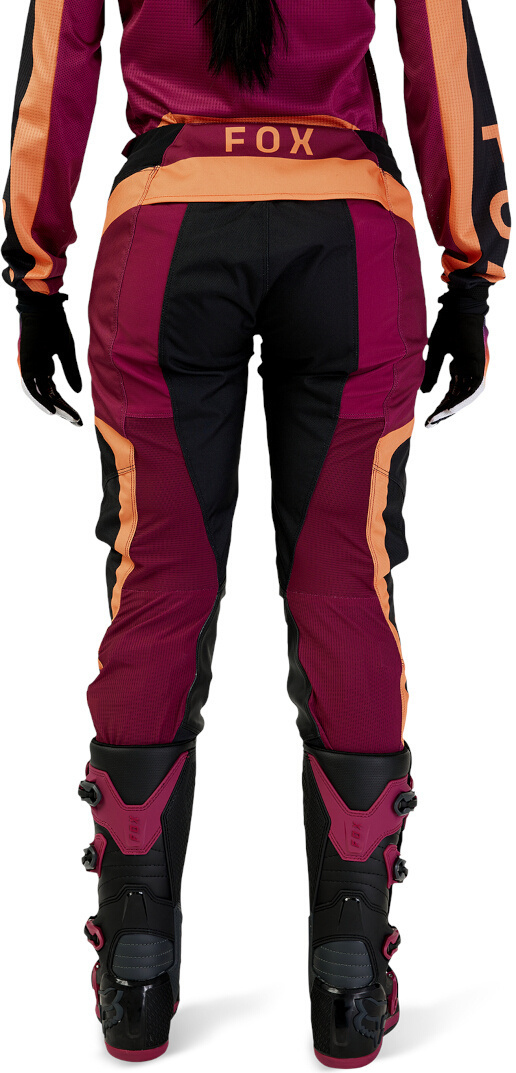 Side view of FOX 180 Ballast Ladies Motocross Pants, black-pink, Size L 34 for Women