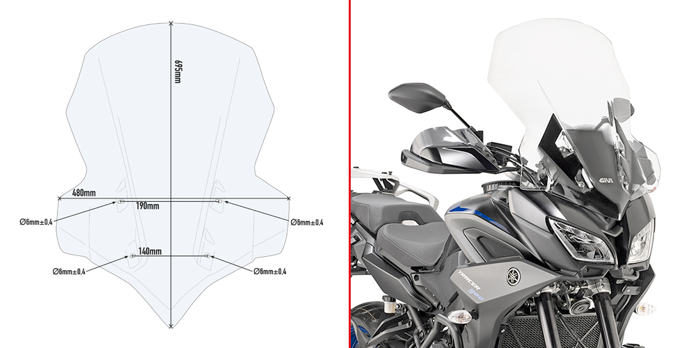Givi Unisex Windshield