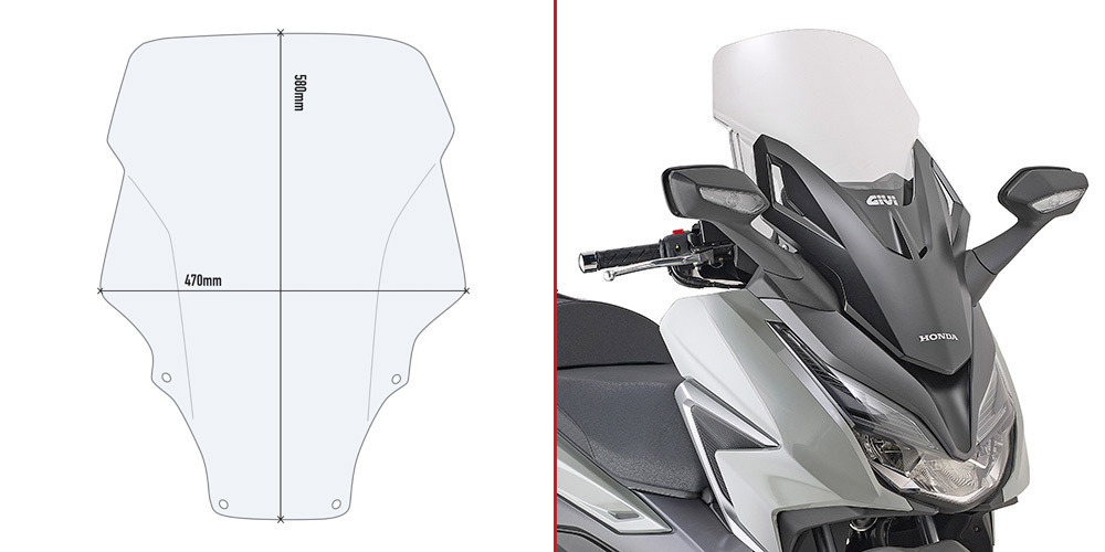 GIVI Windschild