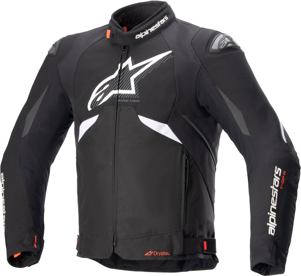 Alpinestars T-GP R V3 Drystar водонепроницаемая мотоциклетная текстильная куртка Черный/Белый 4XL 