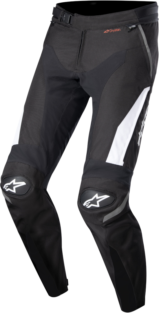 Alpinestars T-SP R Drystar водонепроницаемые мотоциклетные текстильные штаны Черный/Белый S 