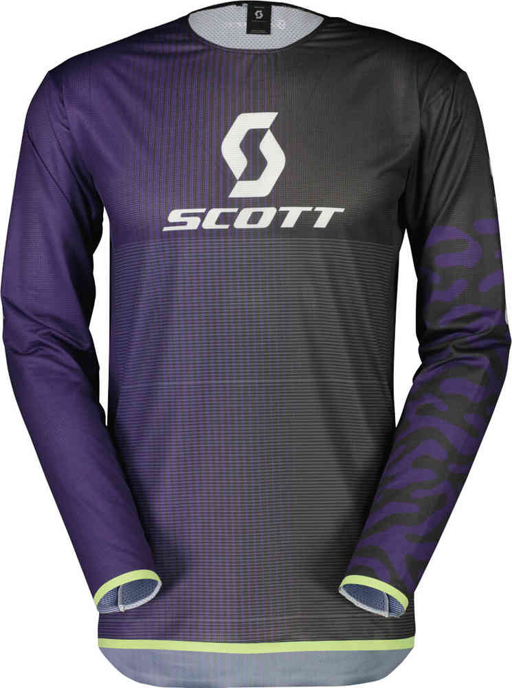Scott Podium Pro Maillot de motocross violet/vert