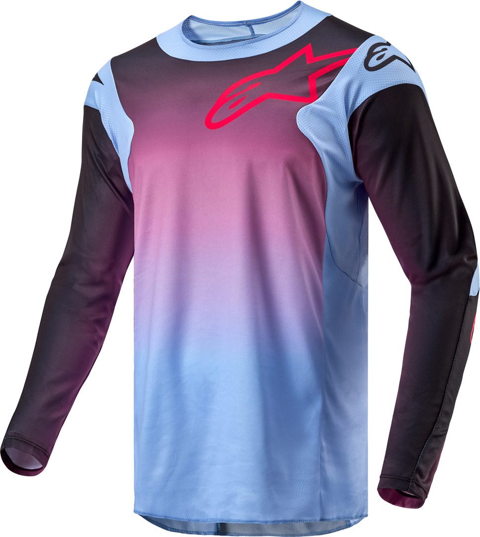 Alpinestars Racer Hoen Мотокросс Джерси Пурпурный/Черный XL 