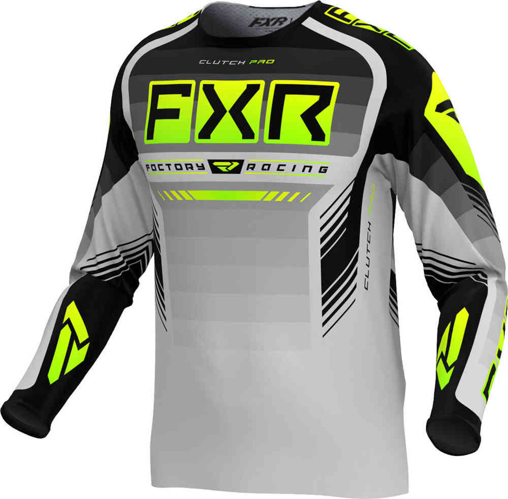FXR Clutch Pro Hi Vis 2024 Motocross Jersey buy cheap FC Moto