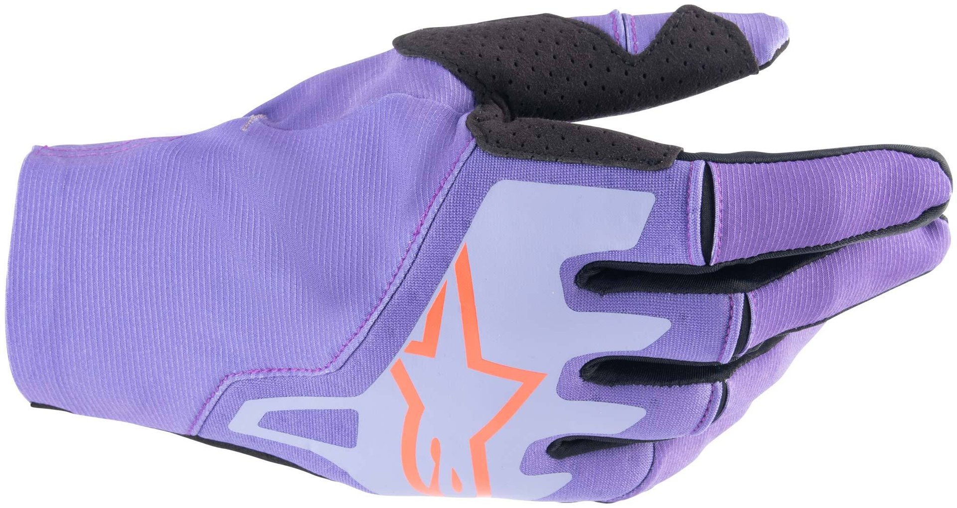 Alpinestars Men's Purple Techstar Motocross Gloves, Size S For