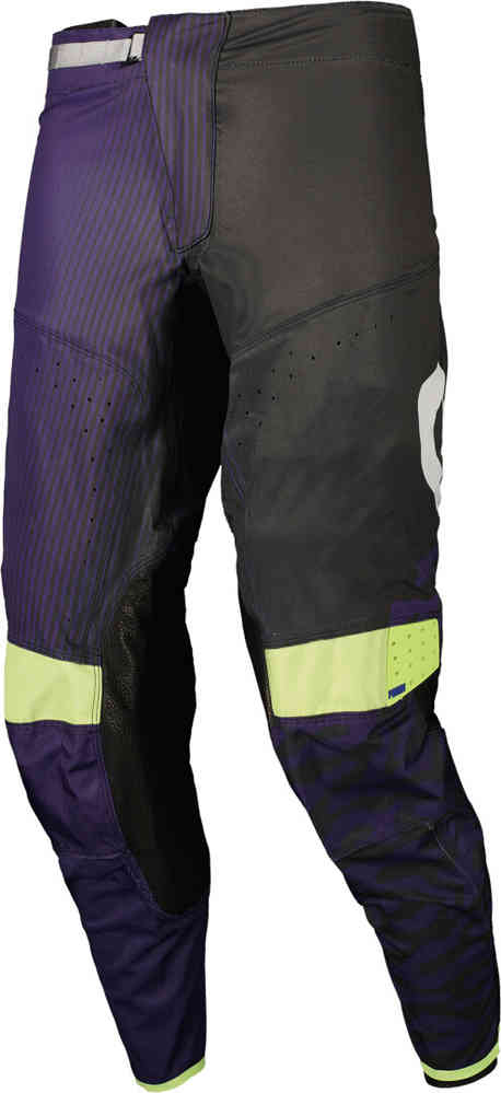 Scott Podium Pro Фиолетовые / зеленые штаны для мотокросса