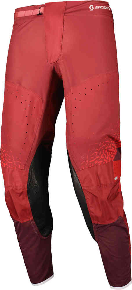 Scott Podium Pro Pantaloni Motocross Rosso/Grigio