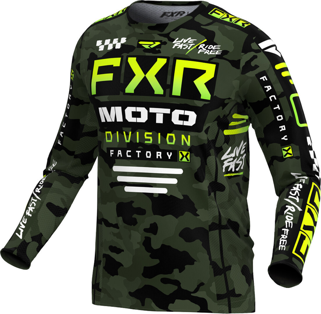 FXR Podium Gladiator 2024 Maillot de motocross, multicolore, taille 3XL pour Hommes
